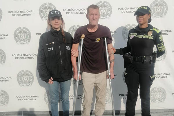 Brian Hunter Macdonald, fue dejado a disposición de las autoridades competentes. Foto Fiscalía