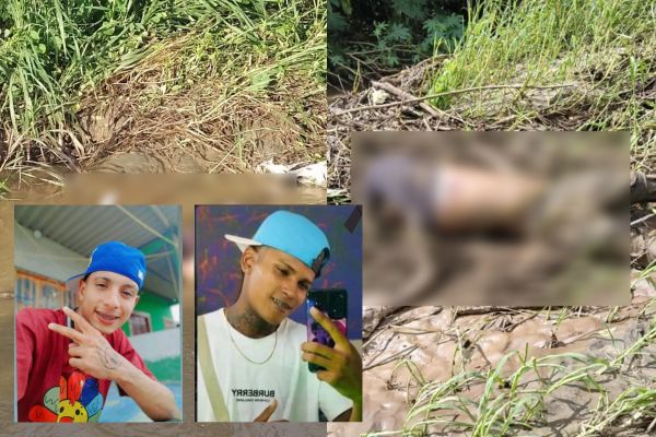 Los cuerpos sin vida de Ali David y de un hombre que podría ser Kevin Burgos fueron hallados en diferentes sectores de la Quebrada La Aguja, en área de Ciénaga. Foto Cortesía