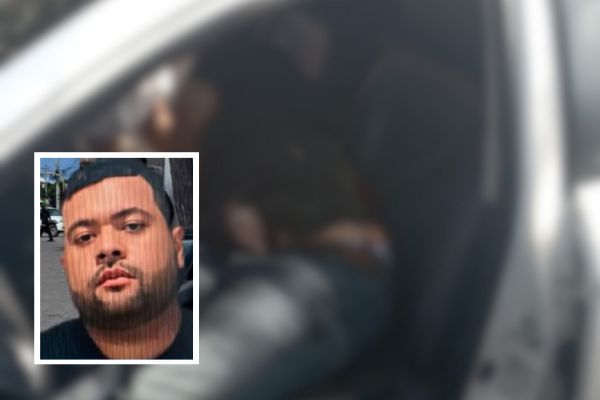 Dentro de su vehícvulo quedó, Daniel Alejandro Zapata, el conductor asesinado a tiros en la avenida del Río. Fotos grupo de WhatsApp Zona Activa. 