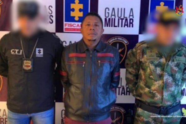 Santander Rojano Altamiranda, se encuentra recluido en un centro penitenciario, Foto Fiscalía