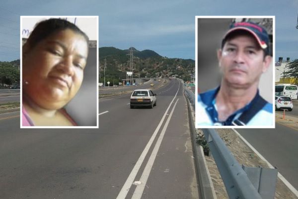 Darío Enrique Mendoza Noguera, conductor de taxi, y Yeliz Andrea Rada, vendedora de almuerzos en el sector de El Rodadero, víctimas de asesinato en Santa Marta. Fotos redes sociales 