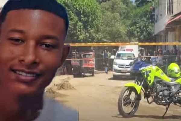 Brayan Orozco, alias “Chamorro”, victima de asesinato en el barrio Paraíso en Santa Marta. Foto redes sociales 