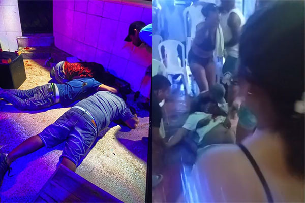Tras ser atacado a tiros, Carlos Maestre, fue auxiliado y llevado al centro de salud del barrio la Paz a donde fue ingresado sin signos vitales. Fotos cortesía