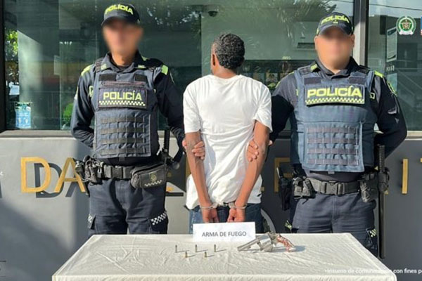 Jhon Fredy Serrano Santoya, fue trasladado hasta un centro penitenciario de la región. Foto Fiscalía