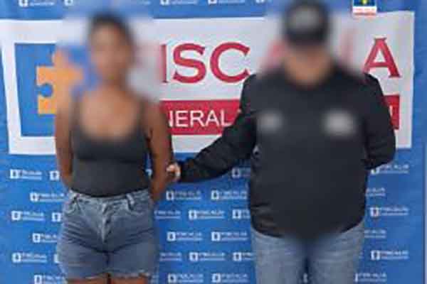Servidores del Cuerpo Técnico de Investigación materializaron la captura de la mujer en cumplimiento de una orden judicial. Foto Fiscalía