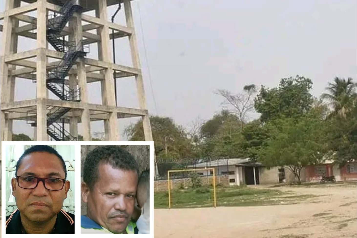 Blas Moreno y Eulises Niebles, asesinados a tiros en entrada del corregimiento de Guamachito. Fotos cortesía portal Fusión Stéreo Digital