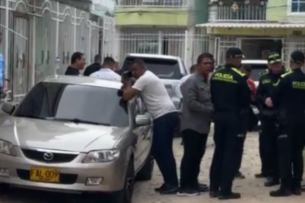 Sector de Villa del Carmen donde se registró el intento de hurto. Foto captura redes sociales 