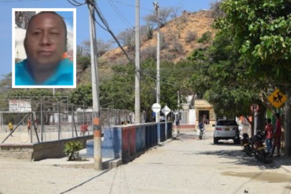 Sujeto identificado como ‘Bairon’ o ‘care papa’, victima de homicidio. Foto redes Sociales; Barrio San Jorge de Santa Marta. Foto archivo EL INFORMADOR