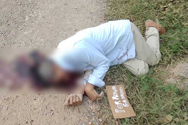 La víctima fue blanco de varios impactos de bala propinados por desconocidos. Foto suministrada por Alcides Macías