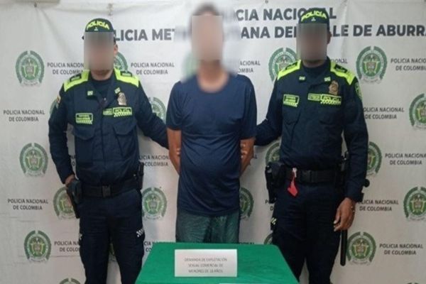 Diego Zamudio, presunto responsable de participar en un ataque con arma de fuego a patrulleros de la Policía. Foto Policía Nacional 