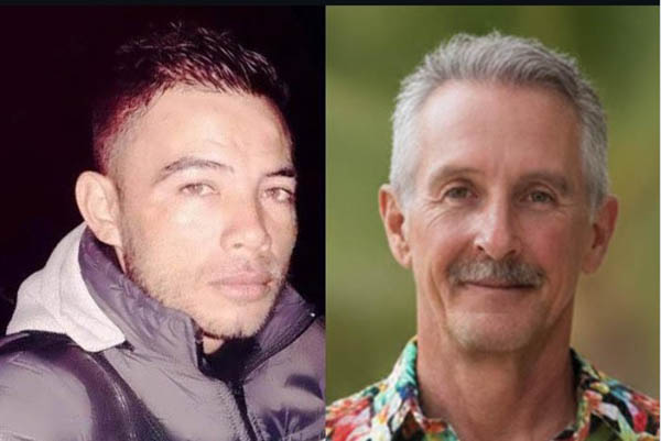 Luis Alfonso Gaviria Lozano y Luis Alfonso Gaviria Lozano, los dos muertos en el atentado a tiros en el municipio de Ciénaga, Magdalena. Fotos panorámica EL INFORMADOR/ fotos recuadro cortesía