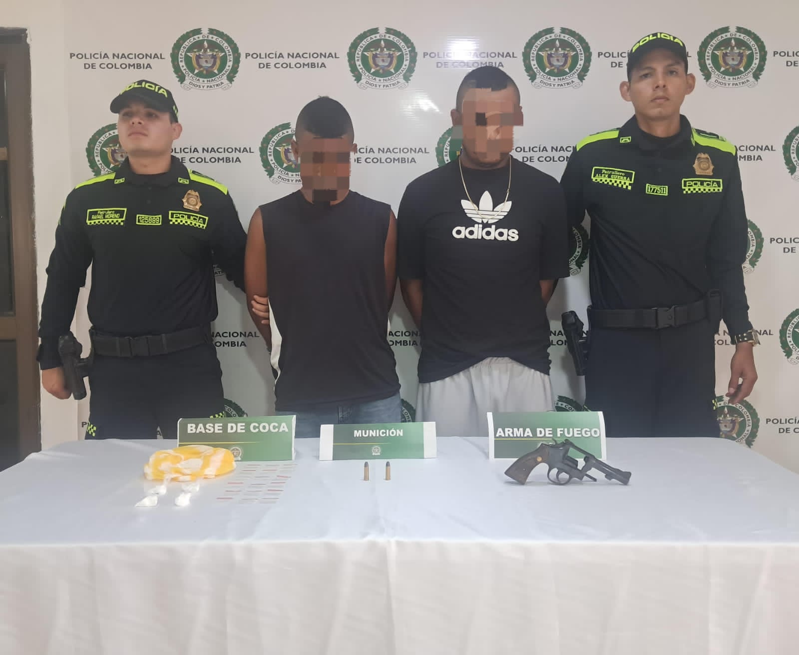 Foto Policía Metropolitana de Atlántico 