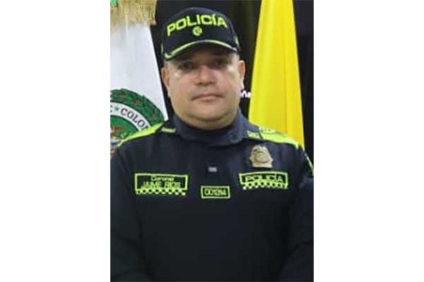 Coronel Jaime Ríos, comandante de la Policía Metropolitana. Foto derechos reservados EL INFORMADOR