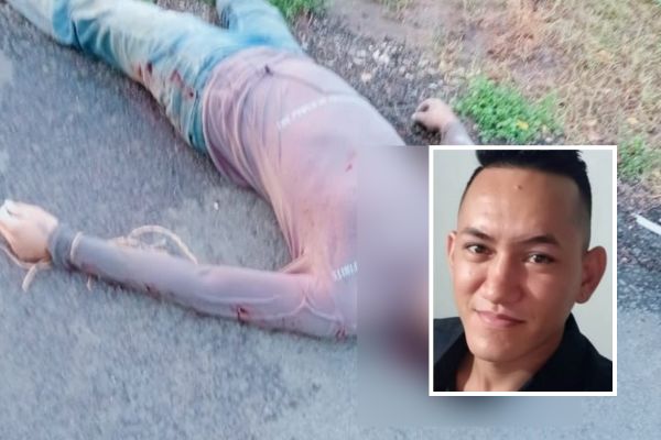 El cadáver de Yorman Ayala Polo fue encontrado en una trocha del sector conocido como El Ramal. Fotos cortesía