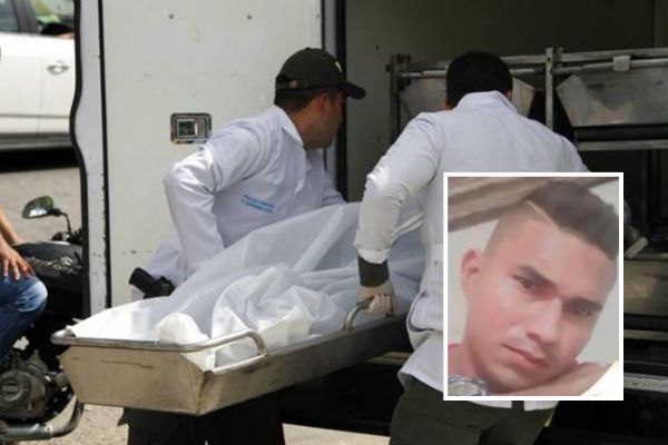 Yeiner Meza fue hallado muerto en área rural del municipio de Sabanas de San Angel, Magdalena. Foto panorámica EL INFORMADOR/ recuadro cortesía 
