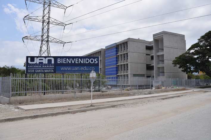 La nueva sede de la universidad Antonio Nariño en Santa Marta, ofrece la posibilidad de abarcar la oferta académica de los samarios que quieren realizar una carrera profesional.