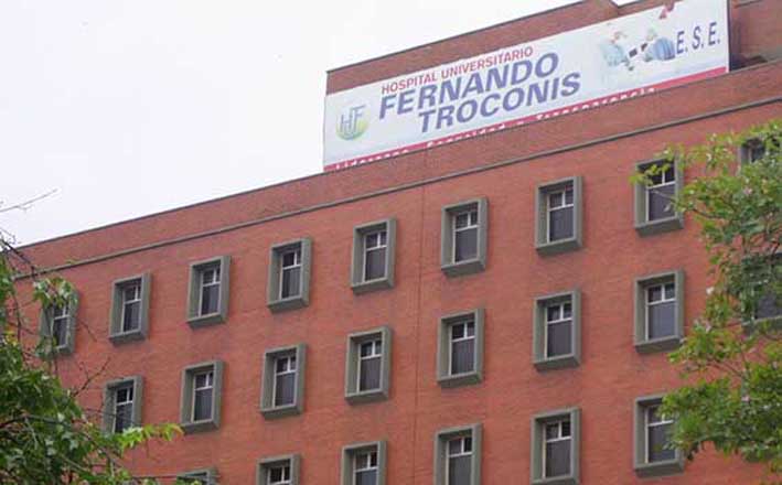 Hospital Fernando Troconis, el más grande del departamento.
