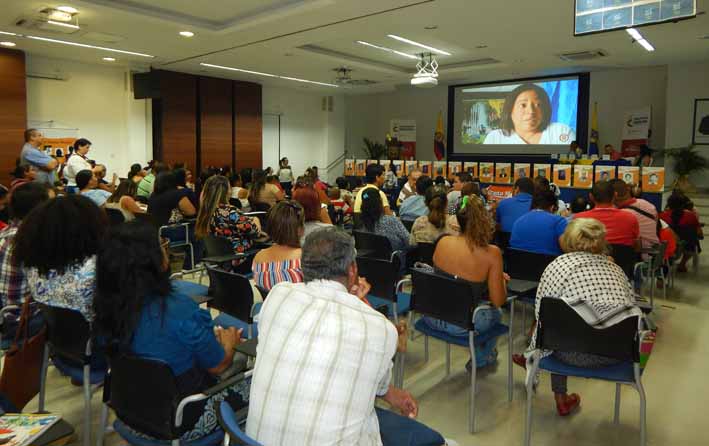 Anabel Zúñiga, consejera para la Paz y el Posconflicto estuvo a cargo de la actividad.