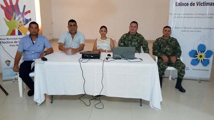 El acto de instalación estuvo a cargo del Alcalde, Jairo Molina De Arco.