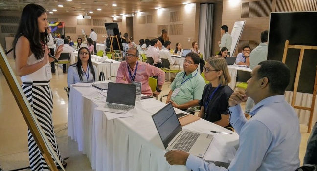 El taller contó con la participación de distintos sectores del ecosistema competitivo del Magdalena.