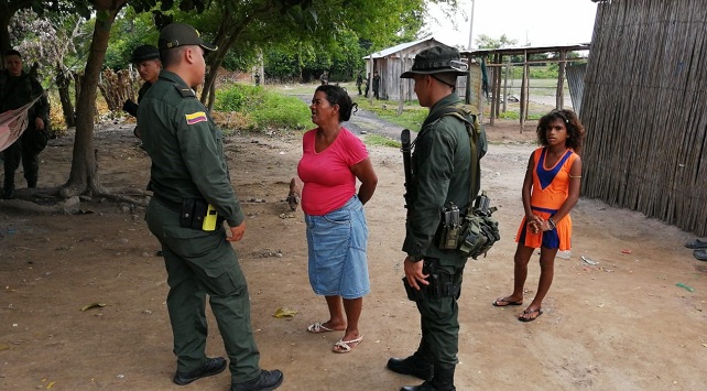 Las autoridades realizaron visitas puerta a puerta en las fincas del municipio.