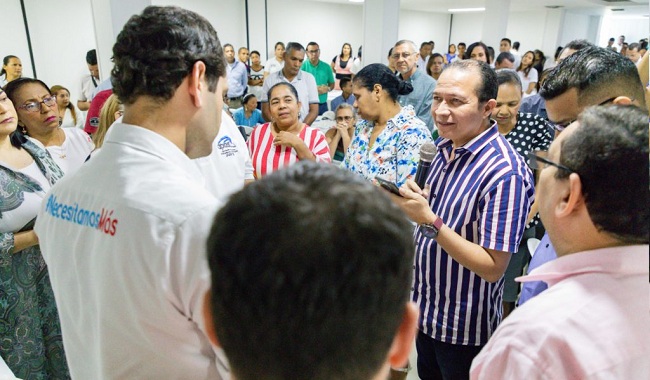 El Mello destacó la unidad de propósito, con la que se apunta a la consolidación del Sueño Caribe en este territorio.