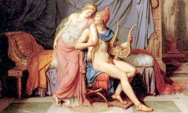 En Troya se llevó a cabo el Juicio de Paris, donde la diosa Afrodita le había prometido a éste el amor de la mortal más hermosa del mundo, Helena, como premio por haberla elegido como la diosa más bella. Cuando Paris visitó Esparta, Afrodita provocó que profundo amor por el príncipe troyano Paris y ambos huyeron de Esparta, sin saber que su audaz escape desataría la más legendaria guerra de la historia: la guerra de Troya.