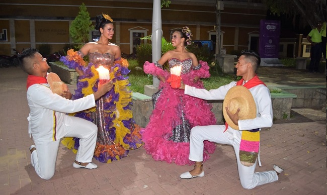 Cajamag realizó en los diferentes municipios del Magdalena, muestras de Bailes Nacionales por Parejas.