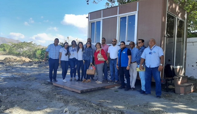 En el evento de entrega de este espacio,  se contó con la presencia de los representantes  de las empresas de transporte, Sistema Unificado de Transporte, STU.