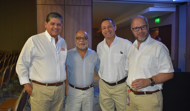 Alfredo Araujo Castro, José Miguel Berdugo, Pablo Urrutia y Ricardo Luna.