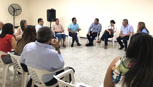 En la reunión estuvieron presentes representantes de las IPS de Ciénaga, Fundación, El Banco, Plato y Santa Marta.