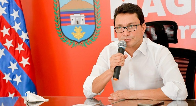 Carlos Caicedo Omar, gobernador del Magdalena.