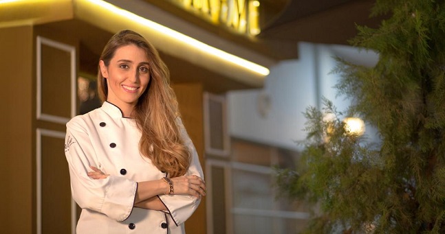 María Camila Linero, propietaria y chef del Marmi Ristorante y Panadería y Pastelería Oliva.