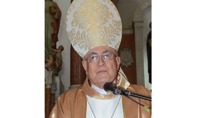 Monseñor Luis Adriano Piedrahita Sandoval, Obispo de la Diócesis de Santa Marta.  