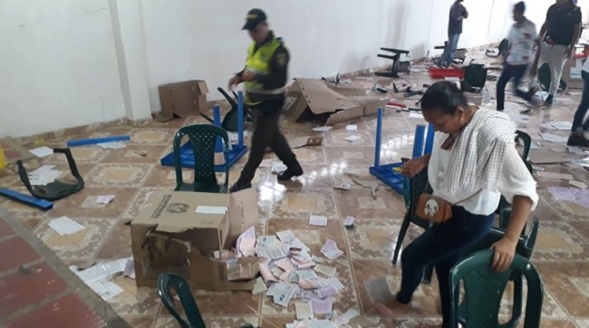 Los 190 uniformados del Ejército, 240 de la Policía, 19 funcionarios de la Registraduría, el CTI y 25 de la Gobernación fueron sometidos a pruebas PCR de Covid – 19 para evitar contagios.