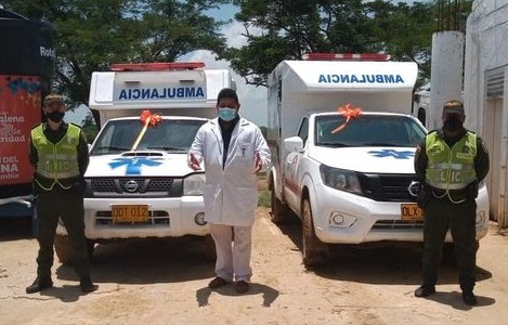 Las dos ambulancias habían sido enviadas a reparación luego de ser recuperadas por el actual gerente de la ESE.