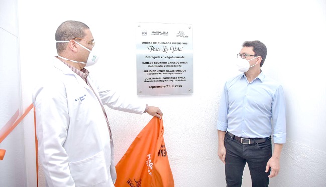 La Gobernación también aseguró que Hospital Fray Luis de León cuenta ahora con personal calificado y elementos de protección.