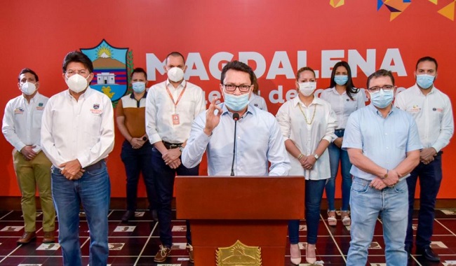 El gobernador se pronunció sobre la situación en una rueda de prensa, en la que se refirió al grupo de alcaldes como ‘El Pacto de Ciénaga’.