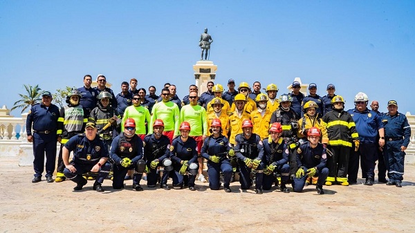 Cuerpo de bomberos Voluntarios de Santa Marta.