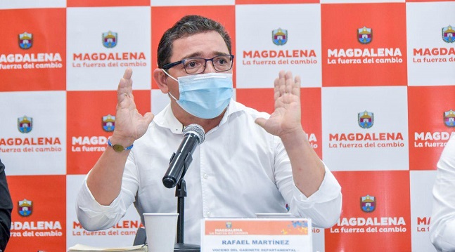 Rafael Martínez Vocero del Gabinete Departamental.