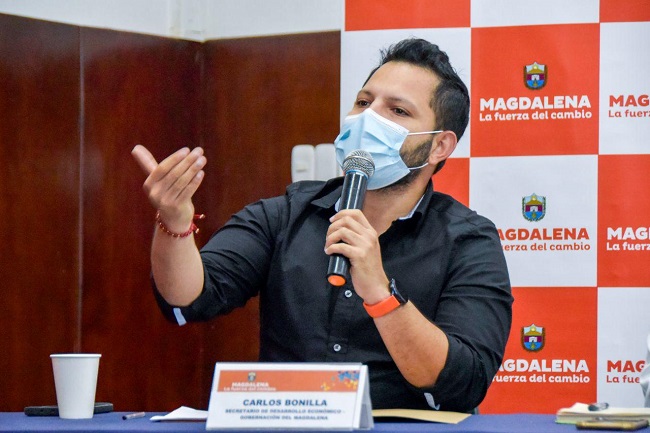 Carlos Bonilla Secretario de Desarrollo Económico.