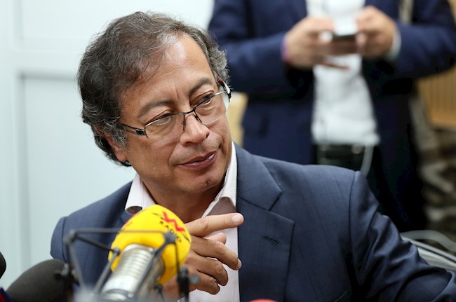 Fotografía de archivo del senador y excandidato presidencial de Colombia Gustavo Petro. EFE