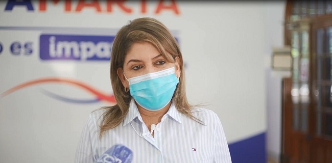 A alcaldesa de Santa Marta Virna Johnson confirmó que elevará una consulta al Ministerio de Salud y al Ministerio del Interior