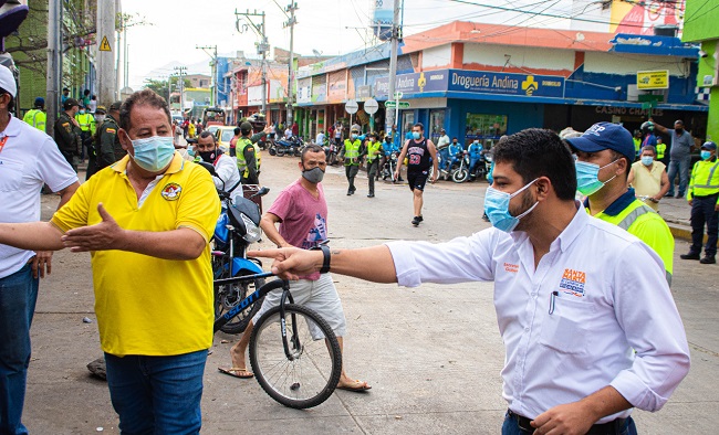 La jornada se realizó con el fin de mitigar el contagio de la Covid-19 