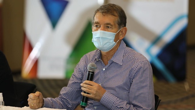 Ángel Custodio Cabrera, ministro de Trabajo.