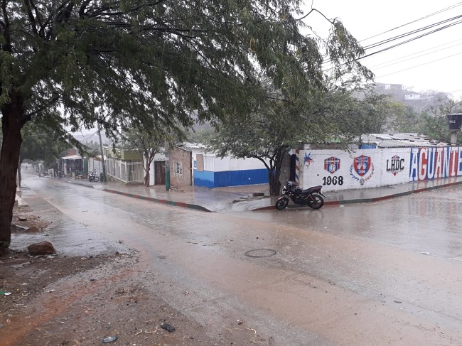 Foto: lluvia en Santa Marta. EL INFORMADOR