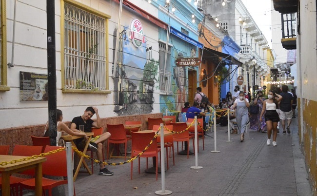 Callejón del Correo, Centro Histórico de Santa Marta. Archivo/ EL INFORMADOR.