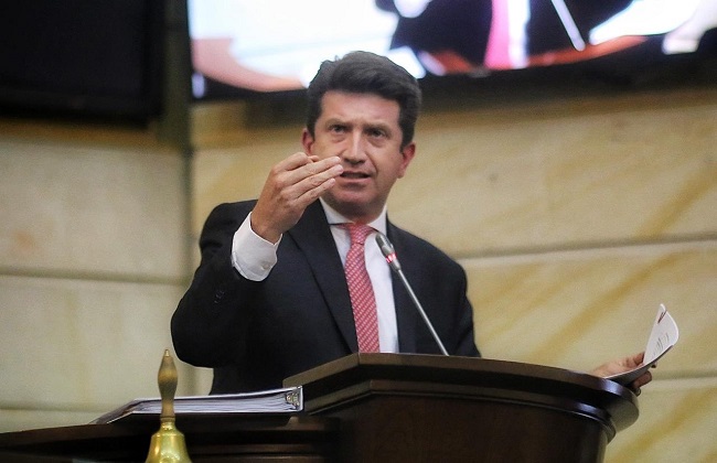 Diego Molano, ministro de Defensa. Foto: Senado.