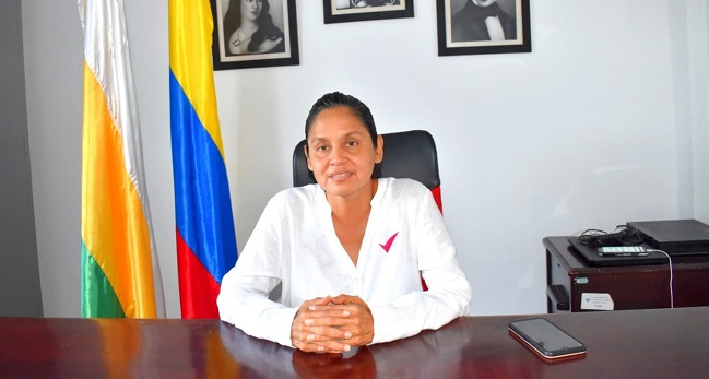 Licet Prieto Montejo, alcaldesa del municipio de Algarrobo.
