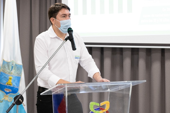 El director técnico del Programa Santa Marta Cómo Vamos, José Luis Rico Ortega, fue el encargado entregar los indicadores del Informe de Calidad de Vida 2020.